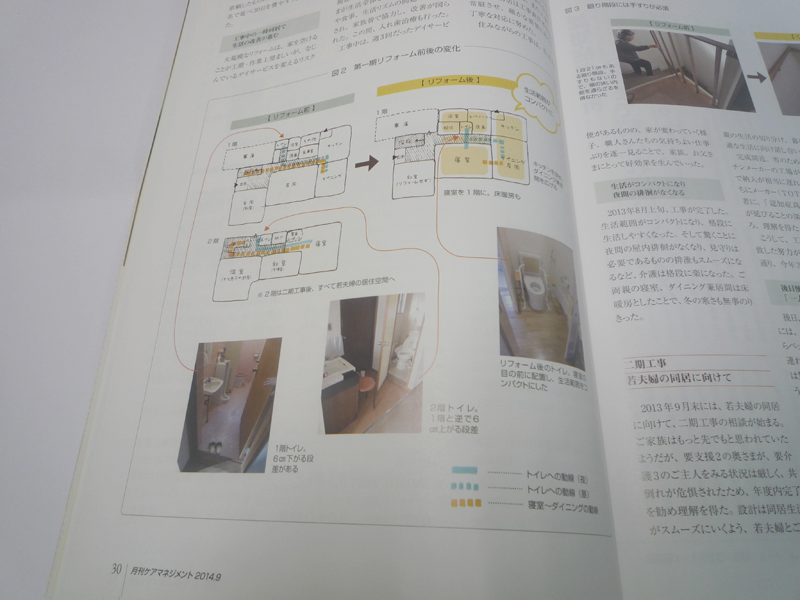 介護専門雑誌で紹介されています2